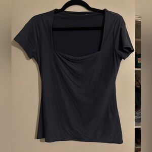 Abercrombie & Fitch Navy Short Sleeve Top